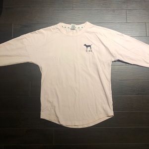 Pink Victoria Secrets - Cheeta Print Long Sleeve